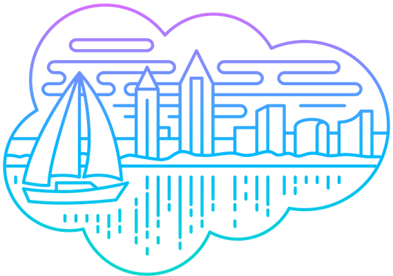 San Diego Skyline Logo