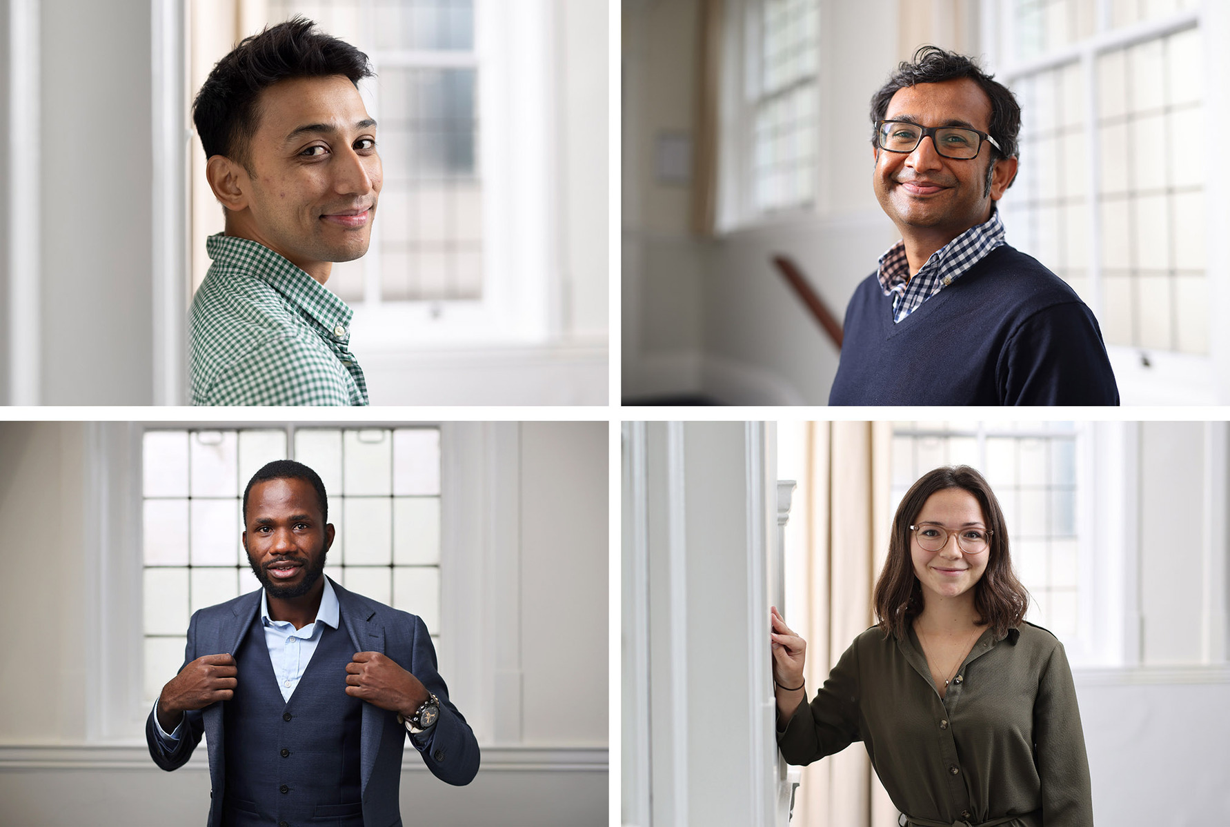 Corporate portraits for a diversity and inclusion campaign by ICAEW. 