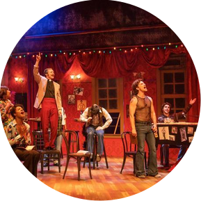 The View Upstairs. Uptown Players at the Kalita Humphreys Theater. Jason Lynch | Lighting Design.