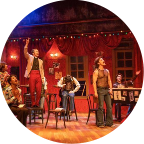 The View Upstairs. Uptown Players at the Kalita Humphreys Theater. Jason Lynch | Lighting Design.