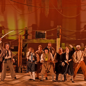 Treasure Island Reimagined! Dallas Children's Theater. Jason Lynch | Lighting Design.