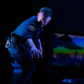 Sheepdog. Shattered Globe Theatre. Jason Lynch | Lighting Design.
