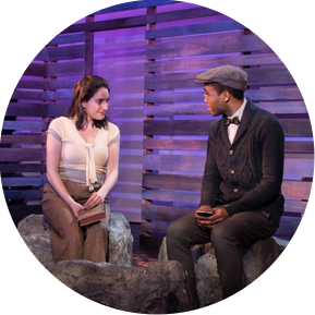 A Home On The Lake. Fleetwood-Jourdain & Piven Theatre Workshop at Noyes Cultural Arts Center. Jason Lynch | Lighting Design.