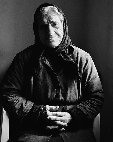 Dina, Lynistaina, Greece, 2009, archival digital print from 35mm by James Chressanthis, ASC, GSC