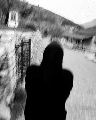 Dina Blur my village, Lynistaina, Greece, 2009 archival digital print from 35mm by James Chressanthis, ASC, GSC
