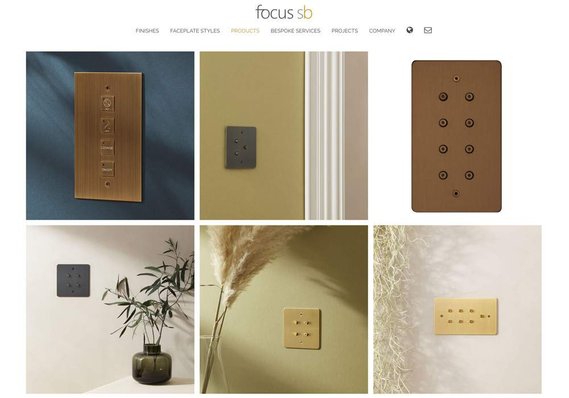 Sally Williams product photography for Focus SB