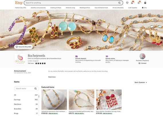 Sally Williams jewellery photography for Rochejewels
