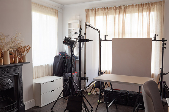 Product photography studio