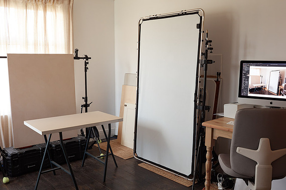 Product photography studio set

