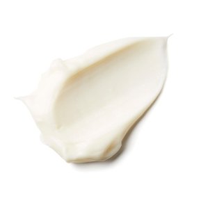 A close up swatch of facial moisturiser