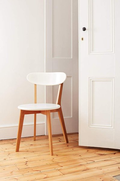 styled photography props modern chair