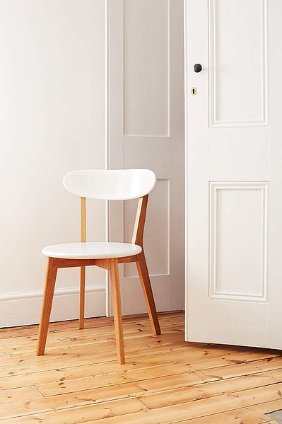 styled photography props modern chair
