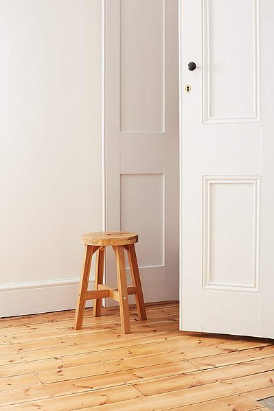 styled product photography props modern stool