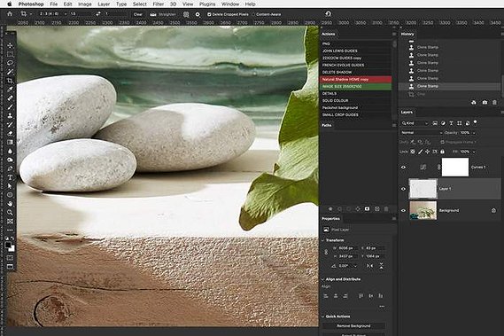 Image editing for product photography