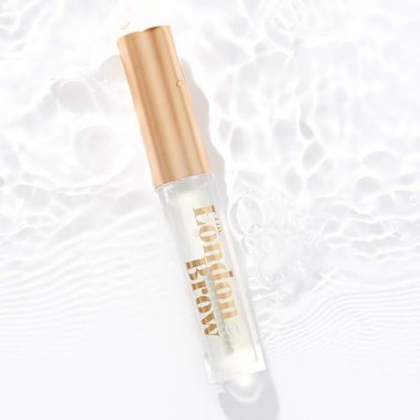 Cosmetics product photography.  Eyebrow beauty product in water