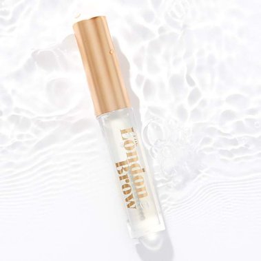 Eyebrow beauty product in water