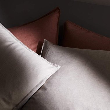 Product photography homeware by Sally Williams. Pillowcases and bedlinen 