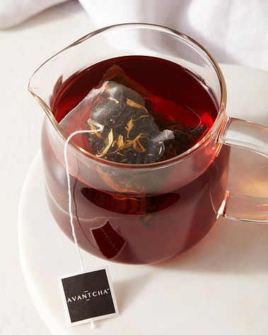 Drinks photography, a pot of tea being brewed