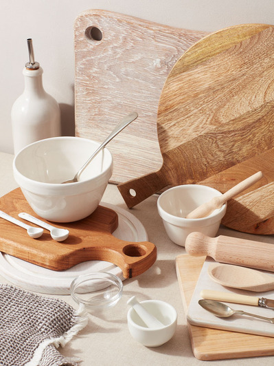 Kitchen product photography props