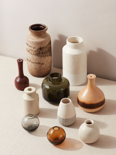 Vase props for product photography
