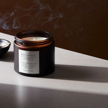 lifestyle product photography for homeware candles