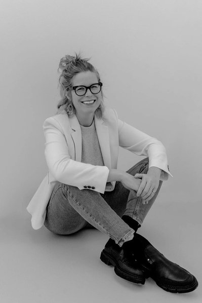 kreatives und lockeres Businessfoto im Fotostudio