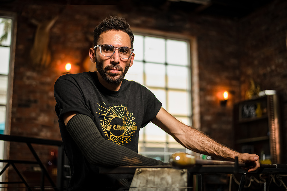 Panama City Hot Glass Studio - McLeod Glass Supply - Headshot Photography Panama City FL