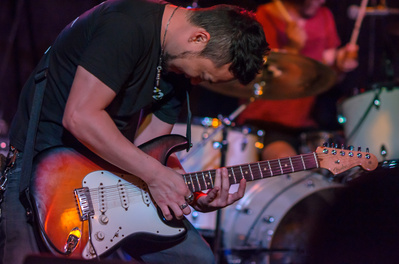 The Ricecookers performing at Arlene's Grocery in NYC, 2012