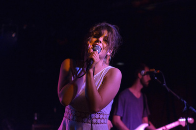 Donna Missal performing at Arlene's Grocery in NYC. 2012