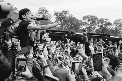 J.I. performing at Rolling Loud NY in 2021