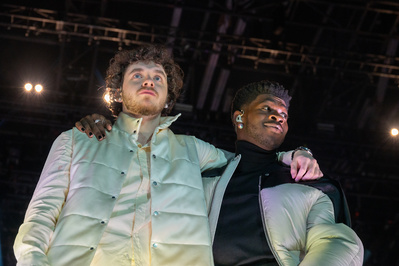 Jack Harlow and Lil Nas X performing at Rolling Loud NY in 2021