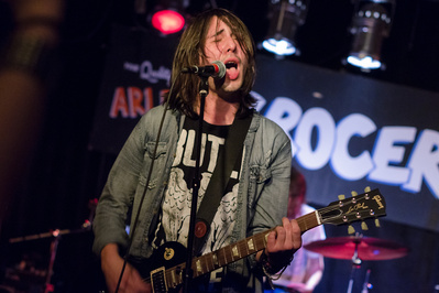Gone By Daylight performing at Arlene's Grocery in NYC. 2012
