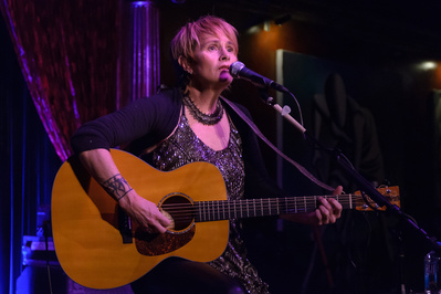 Shawn Colvin performing at The Cutting Room during the Eco Rock 2013 fundraiser for Rainforest Action Network