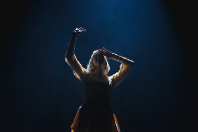 Aurora performing at Terminal 5 in NYC