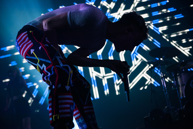 Olly Alexander of Years & Years performing at Webster Hall in 2016