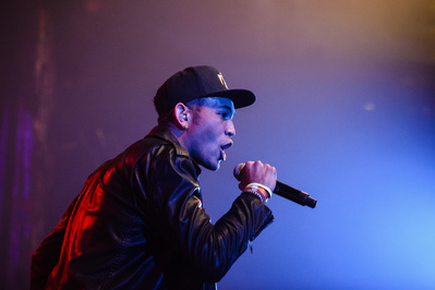 Bryce Vine performing at House of Blues, West Hollywood, CA