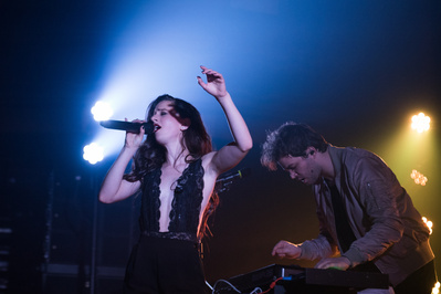 Marian Hill performing at Webster Hall in NYC