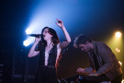 Marian Hill performing at Webster Hall in NYC
