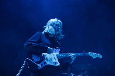 Snail Mail, opening for Interpol at Madison Square Garden in NYC