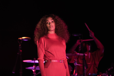 Solange performing at Panorama Music Festival in NYC, 2017