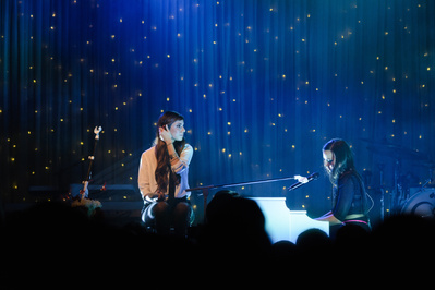 Christina Perri performing at Irving Plaza in NYC, 2014