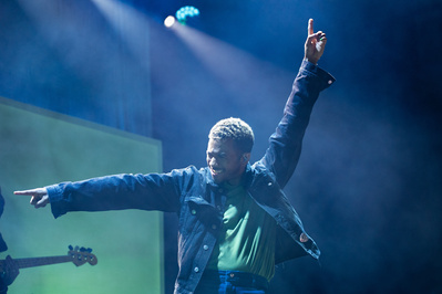 Toro Y Moi performing at Brooklyn Steel in Brooklyn, NY