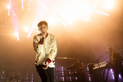Troye Sivan performing at Terminal 5 in NYC