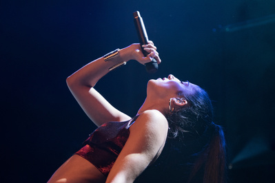 Abir performing at Terminal 5 in NYC