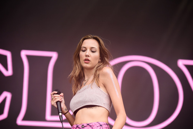Cloves performing at Panorama Music Festival 2018 in NYC