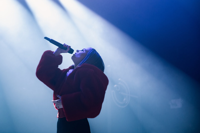 Cyn performing at Terminal 5 in NYC