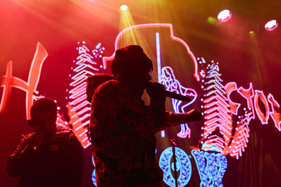 Wale performing at Webster Hall in New York City