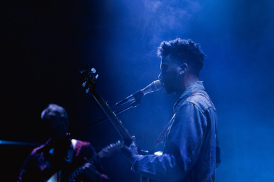Chaz Bundick (Chaz Bear) Meets The Mattson 2, performing at Bowery Ballroom in NYC