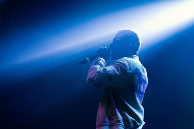 Gucci Mane performing at Terminal 5 in NYC, 2017