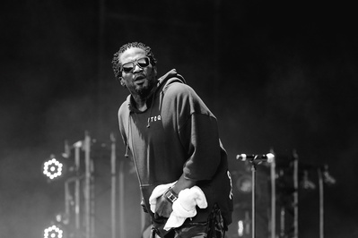 Q-Tip, of A Tribe Called Quest, performing at Panorama Music Festival in NYC, 2017